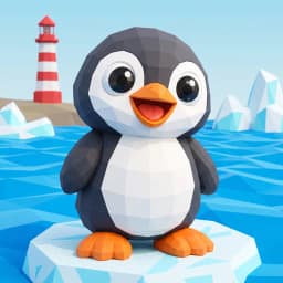 Penguin portrait